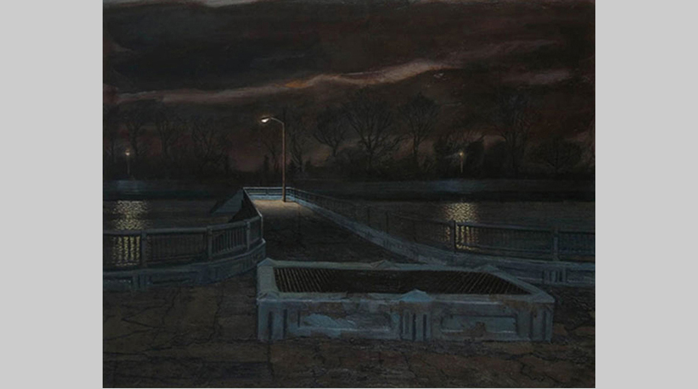 2005, oil on canvas, 44 x 56 in. (Collection: Michael Graybrook & Donna Kell)