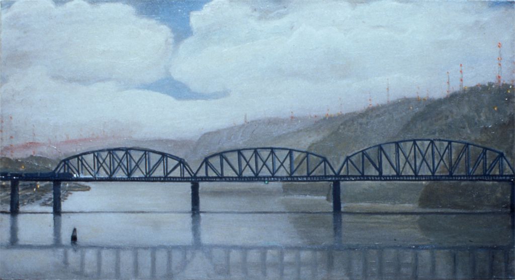 1994, oil on canvas, 17 ½ x 32 in. (Private Collection)