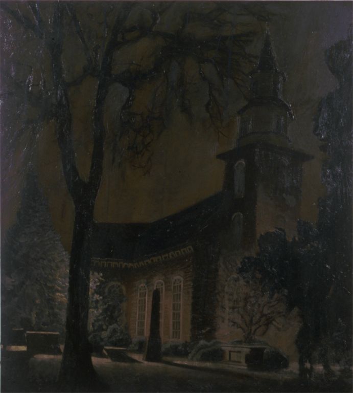 1996, oil on canvas, 61 ½ x 55 in. (Collection: William F. Cornell)