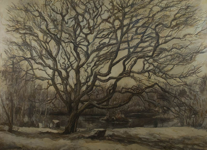 1992, oil on canvas, 72 x 95 ½ in.