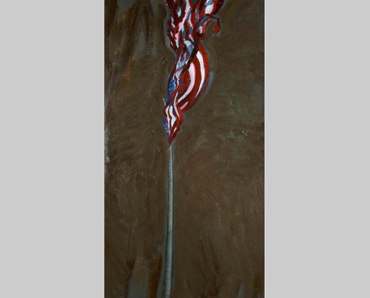 1983, oil on canvas, 62 x 34 in. 