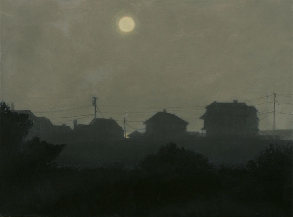 2014, oil on linen, 32 X 43 in. 