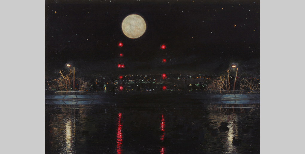 2010, oil on canvas, 24 x 33 in. (Collection: Dr. Patrick Kane & Becky Burgwin) 