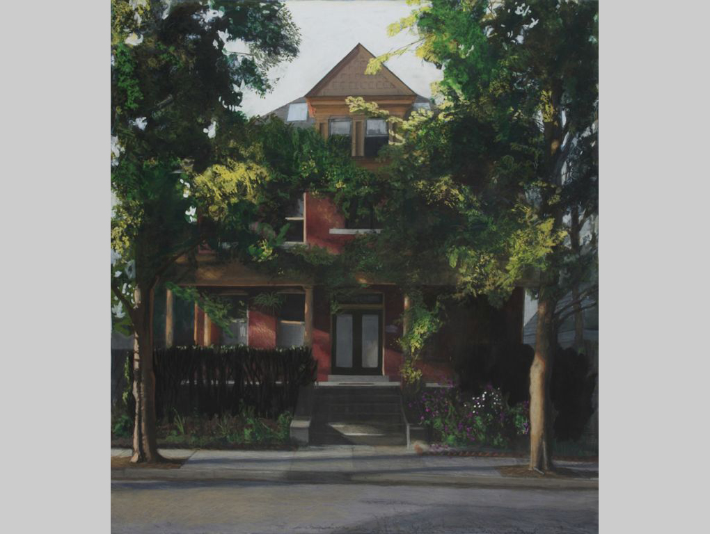 2013, gouache and colored pencil, 42 x 38½ in. (Collection: Rev. Maurine C. Waun)