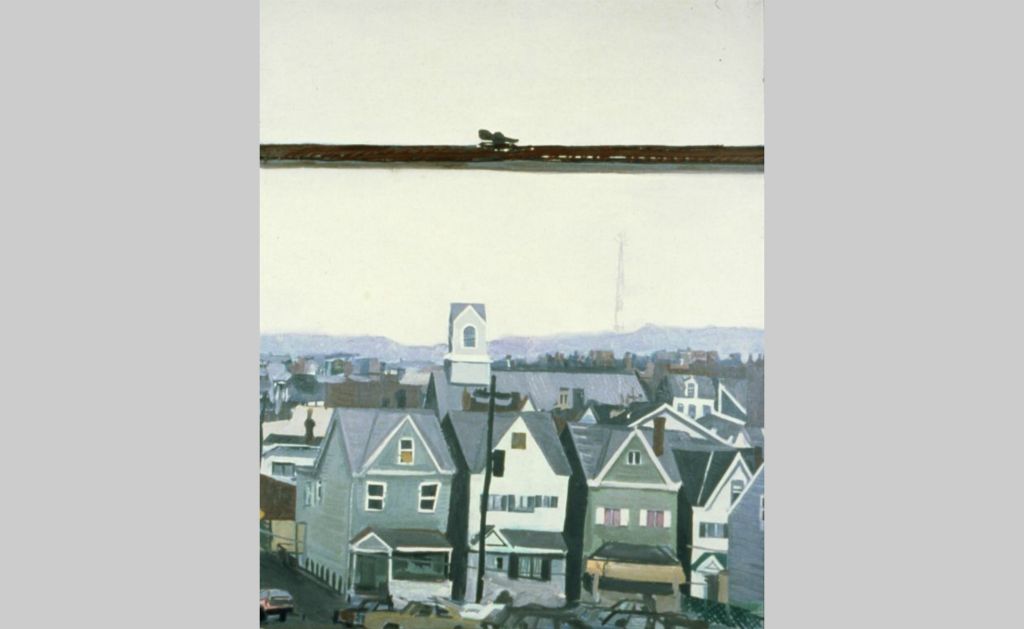 1983, oil on canvas, 68 x 54 in. (Collection: William Robinson)