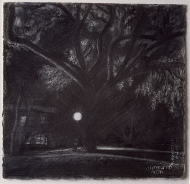 1986, graphite on paper, 7 ¼ x 7 ½ in. (Private Collection)