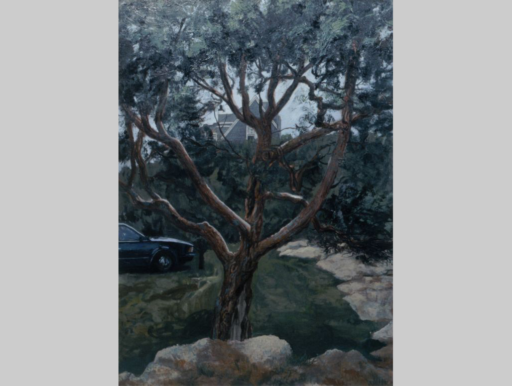 1989, oil on canvas, 74 x 50 in. (Private Collection)