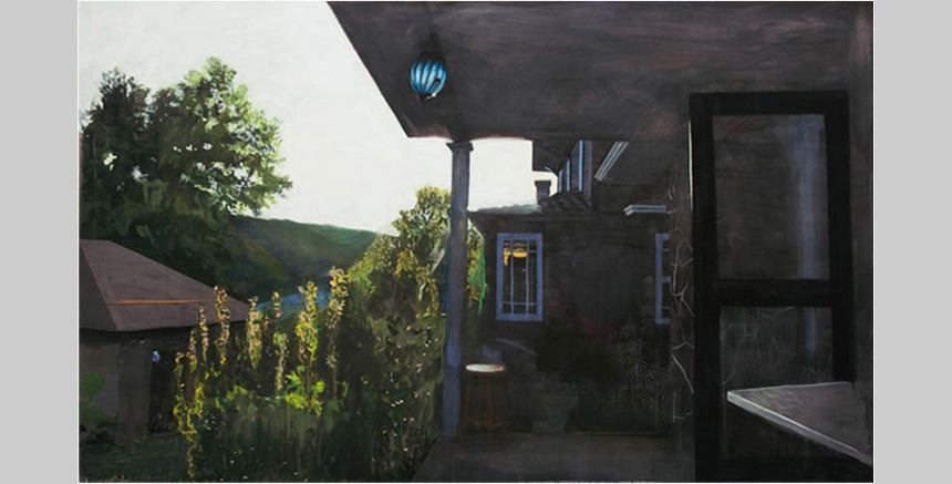 2006, gouache, charcoal, & colored pencil on paper, 47 ½ x 79 in. (Collection: Kimberly Latta)