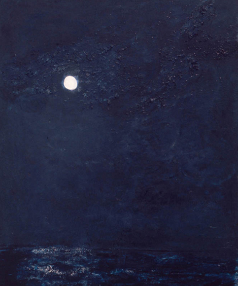 Full Buck, 1974, oil on canvas, 69 x 58 in., collection: Private