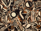 Stravinsky’s Orpheus, 1974, oil on canvas, 42 x 53 in., collection: R. Weis