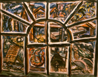 Recollection Window, 1977, oil on canvas, 41 x 51 in., collection: Private