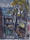 Old John’s House, 1976, watercolor, 30 x 22 in., collection: Private
