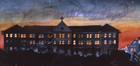 St. Mary’s Villa, 1984, watercolor, 6 x 12 ½ in. 