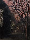 Pink Sky, 1989, oil on canvas, 54 x 40 in., collection: William Real