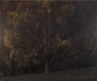 Willow #3, 1991, oil on canvas, 62 x 73 in.