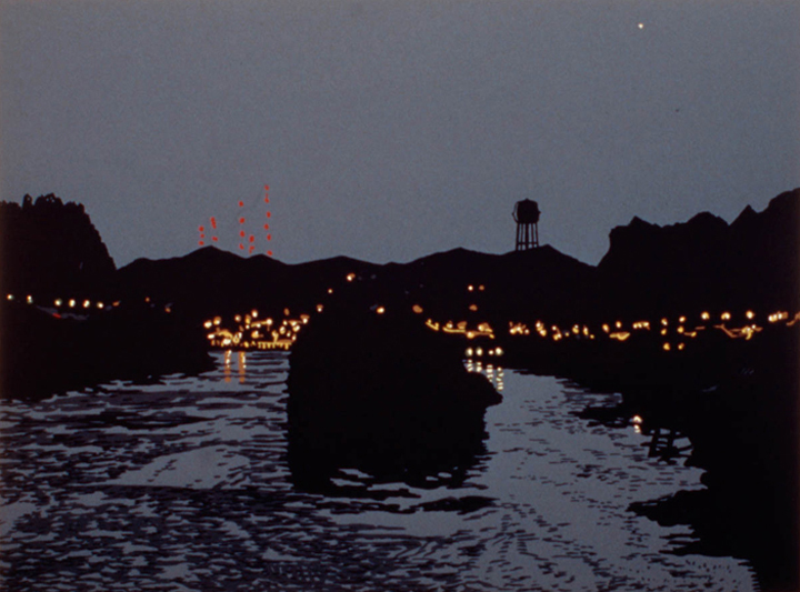 River Near Sharpsburg (56/100), 1991, silkscreen, 16 x 19 in.