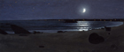 Brayton’s Point I, 2001, oil on canvas, 19 x 35 in., collection: George Rogers