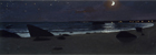 Brayton’s Point II, 2001, oil on canvas, 21 x 65 in., collection: Private