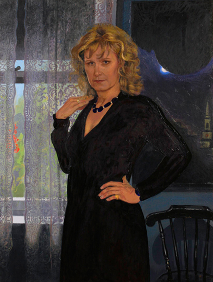 Gloria, 2009, oil on canvas, 63 x 47 ½ in.