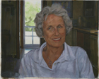 Mom at 82, 2009, watercolor, gouache and colored pencil, 24 x 30 in.